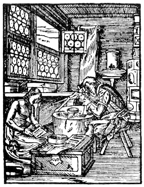 Ständebuch Jost Amman - Der Nadler